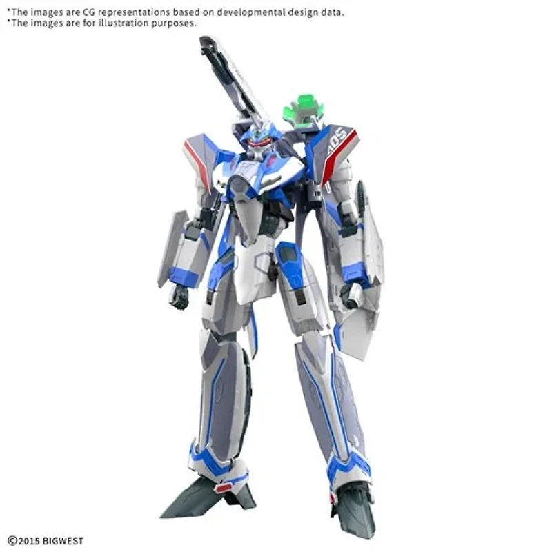 Macross VF-31J Siegfried Hayate Immelmann High Grade 1:100 Scale Model Kit