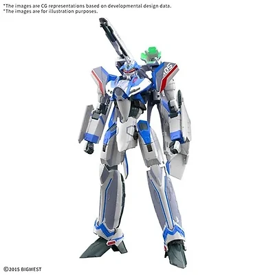 Macross VF-31J Siegfried Hayate Immelmann High Grade 1:100 Scale Model Kit