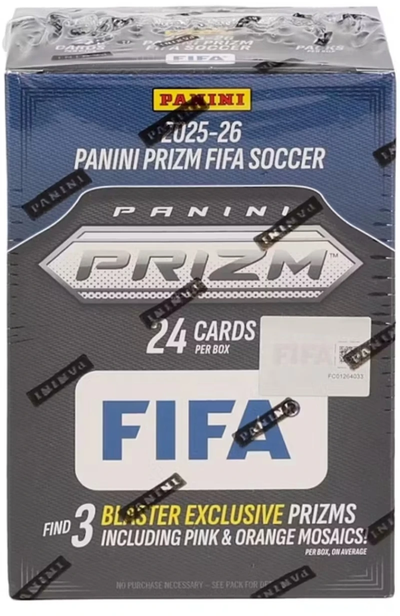 2025/26 Panini Prizm FIFA Soccer Blaster Box (Pink & Orange Mosaics!)