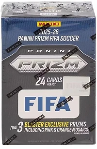2025/26 Panini Prizm FIFA Soccer Blaster Box (Pink & Orange Mosaics!)