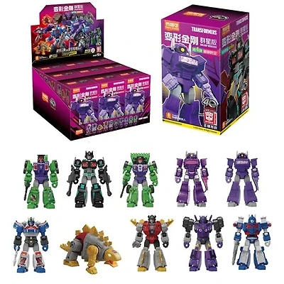 Transformers Galaxy Version 4 Fractured Space-Time Blokees Mini Model Kit Case of 9