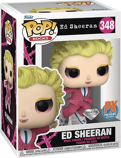 Ed Sheeran Bad Habits Diamond Glitter Funko Pop! Vinyl Figure #348 - Previews Exclusive