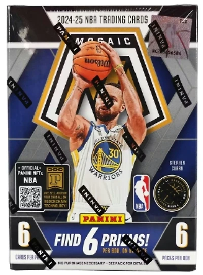2024/25 Panini Mosaic Basketball 6-Pack Blaster Box