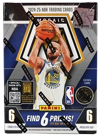 2024/25 Panini Mosaic Basketball 6-Pack Blaster Box