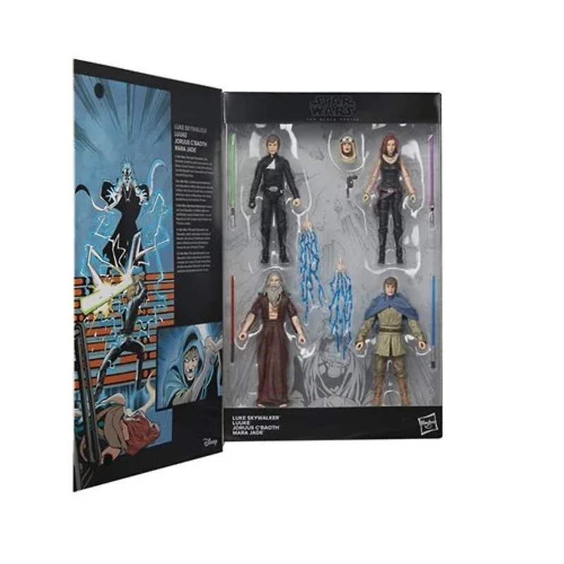 Star Wars The Black Series The Last Command Luke Skywalker, Luuke, Joruus C'baoth, Mara Jade 6-Inch Action Figures
