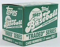 1987 Topps Traded Baseball Set 132 Cards
