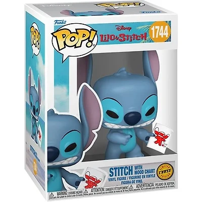 Lilo & Stitch Stitch with Mood Chart Funko Pop! Vinyl Figure #1744 CHASE