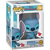 Lilo & Stitch Stitch with Mood Chart Funko Pop! Vinyl Figure #1744 CHASE
