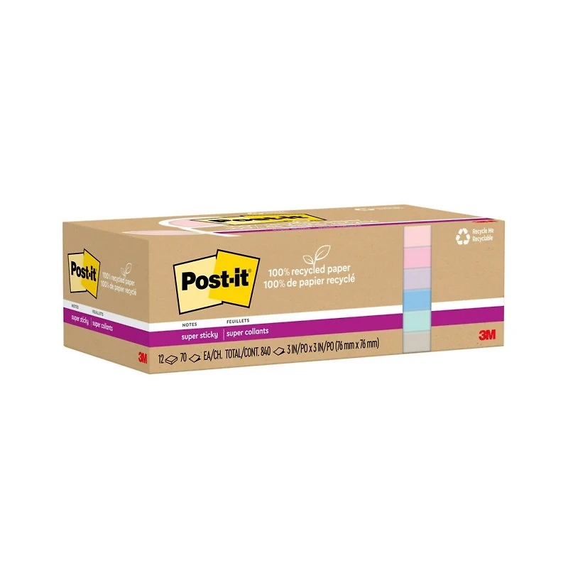 POST IT RECY WNDR SS NOTE