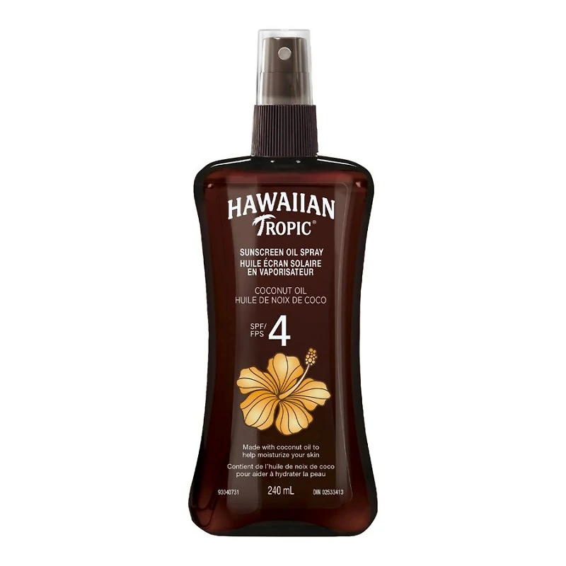 Hawaiian Tropic Dark Tan Oil - SPF4 - 240ml