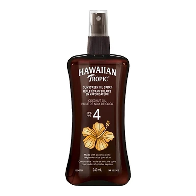 Hawaiian Tropic Dark Tan Oil - SPF4 - 240ml