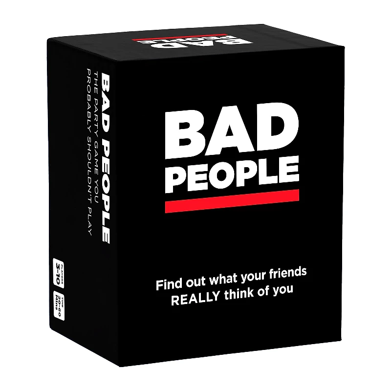 Bad People - The Party Game You Probably Shouldn't Play