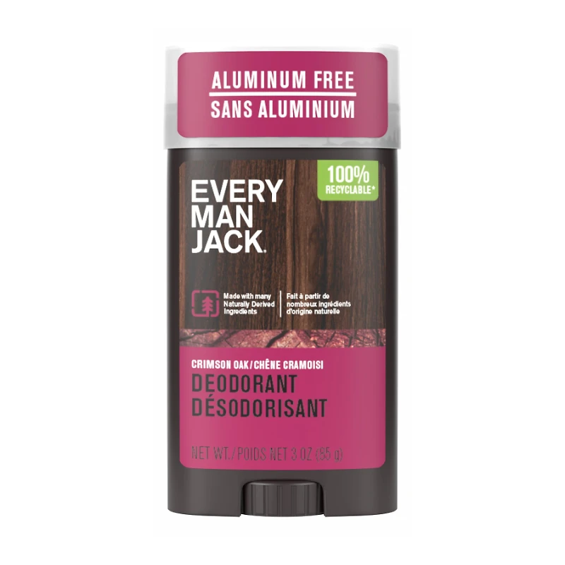 Every Man Jack Deodorant - Crimson Oak - 85g