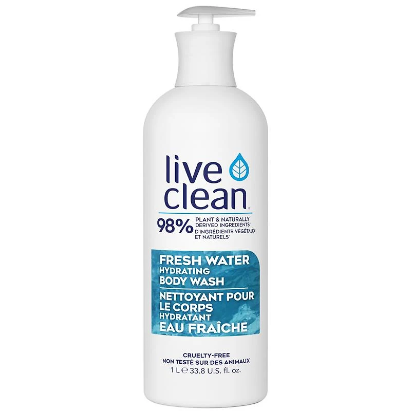 LIVE CLEAN F/WATER BODY WASH 1L