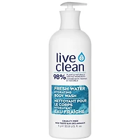 LIVE CLEAN F/WATER BODY WASH 1L