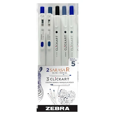 ZEBRA MINI CREATIVE BLUE