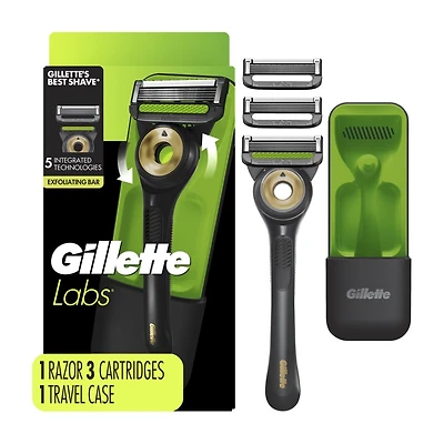 GILLETTE LABS RAZOR BONUS Pack RAZOR/3 CAR