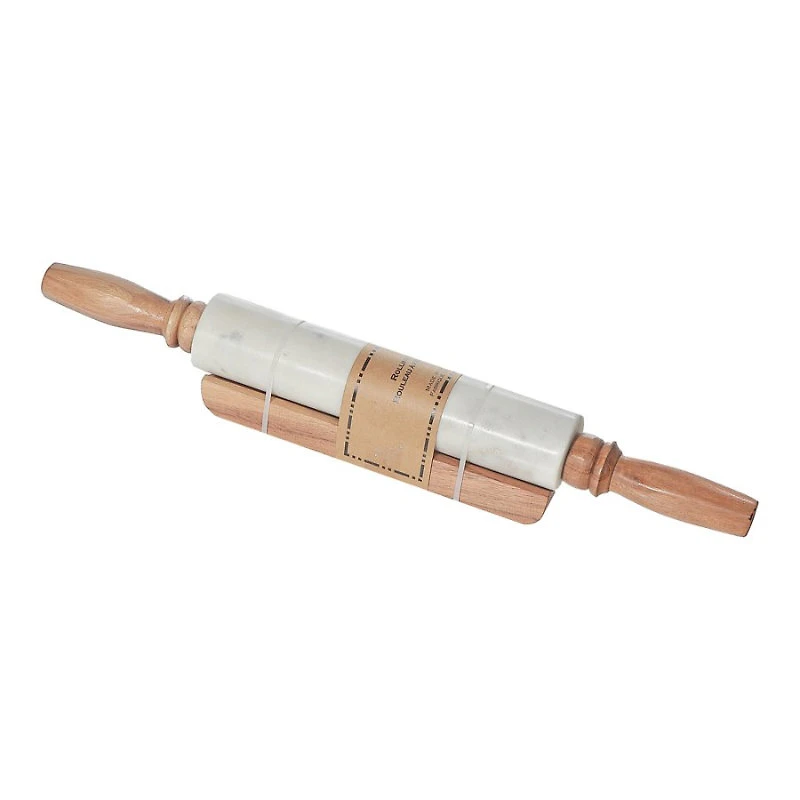 E/HOME MARBLEWOOD ROLL PIN