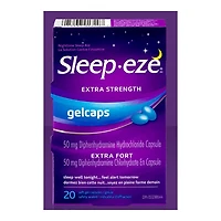 Sleep-Eze D Extra Strength Gel Capsules - 20s