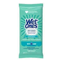 Wet Ones Hand and Face Wipes - Sensitive Skin - 20's