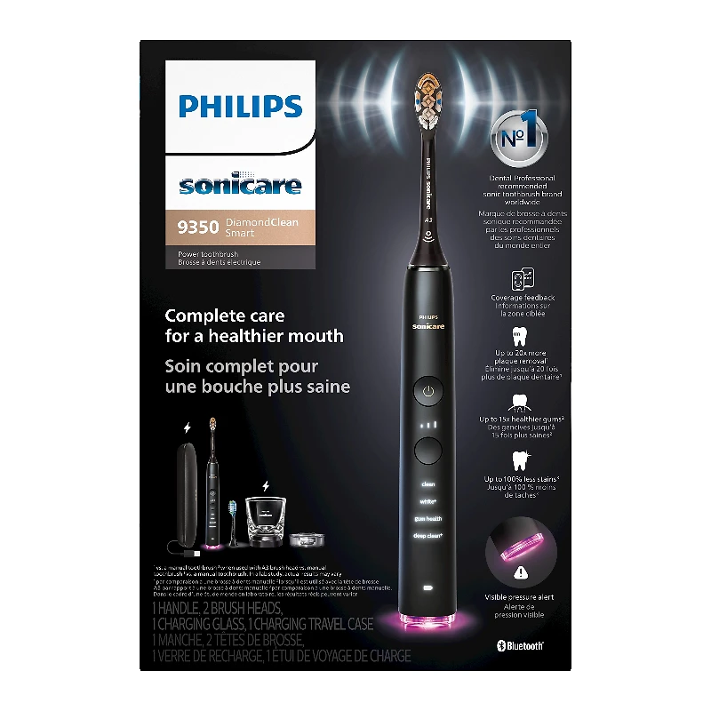 Philips Sonicare DiamondClean Smart Tooth Brush - Black - HX9902/76