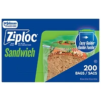 ZIPLOC SANDWICH BAGS VALUE