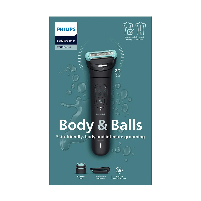 PHILIPS BODY GROOMER 7000 in Black