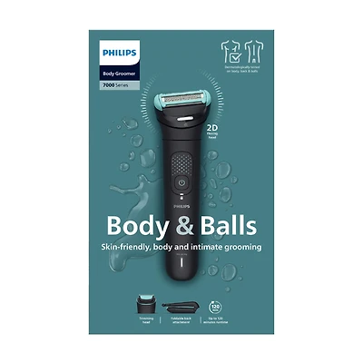 PHILIPS BODY GROOMER 7000 in Black
