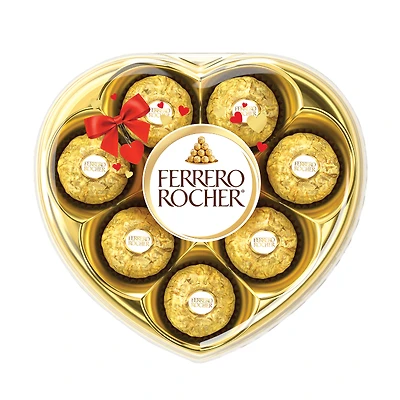 Ferrero Rocher Heart Milk Chocolate- 8 piece