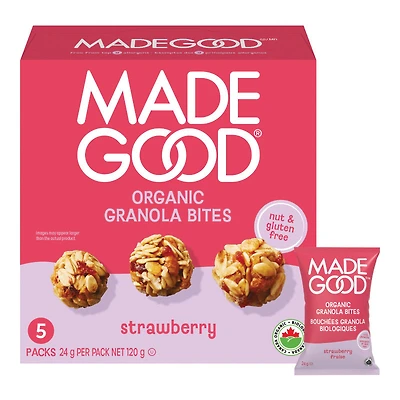 Made Good Granola Minis - Strawberry - 5PK/120g