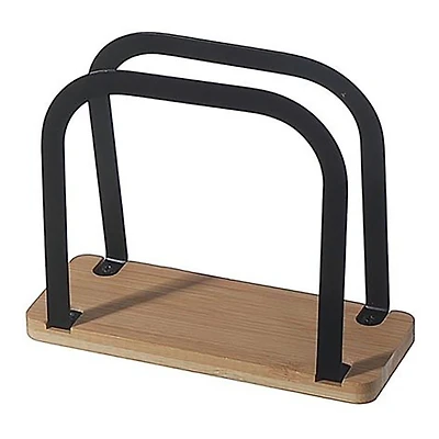 Metal Standing Napkin Holder - Black