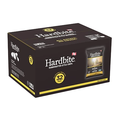 Hardbite Medium Pack All Natural Chips - 32x32g