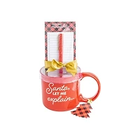 SCRIBBLE XMAS MUG SET in