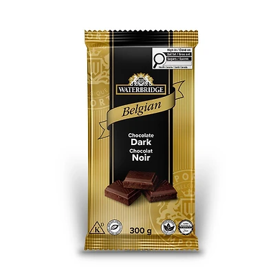 Waterbridge Chocolate Bar - Dark Chocolate - 300g