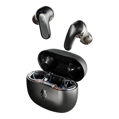 Skullcandy Rail ANC in-Ear Noise Cancelling Wireless Earbuds - True Black