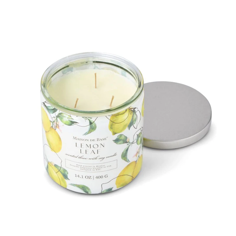 MAISON DE BASE CANDLE LEMON 14.1OZ