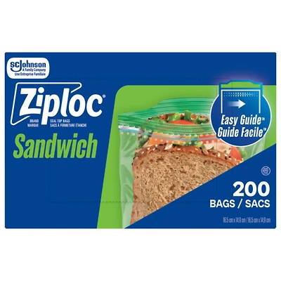 ZIPLOC SANDWICH BAGS VALUE