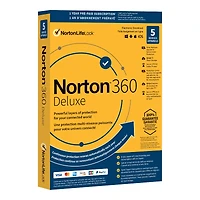 Norton 360 Deluxe - 5 Devices/1 Year - 21399985