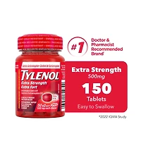 Tylenol* EZ Tabs - Extra Strength - 500mg/150sï¿½ ï¿½
