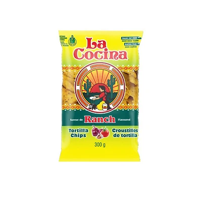 La Cocina Dijon Ranch Tortilla Chips - 300g