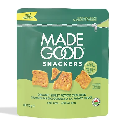 MADE GOOD CHILI SNACKER 142G in Lime