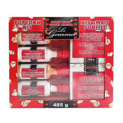 Le Gourmet Movie Night Popcorn Kit - 485g