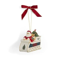 SPODE SANTA SLEIGH ORNAMENT