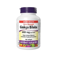 WEBBER GINKGO BILOBA 180'S