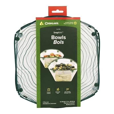COGHLANS SNAPFOLD BOWLS