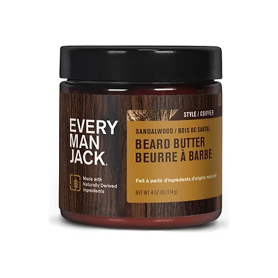 Every Man Jack Beard Butter - Sandalwood - 114g