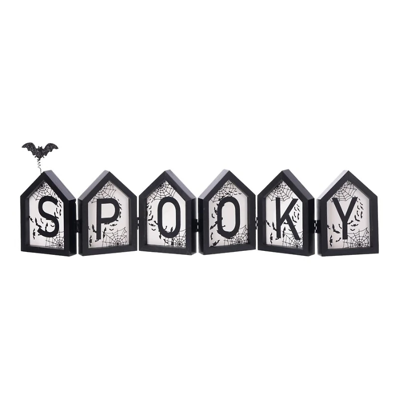 WOOD SPOOKY HINGE BLOCK