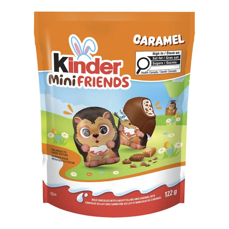 KINDER MINI FRIEND CARAMEL 20PCE 122G