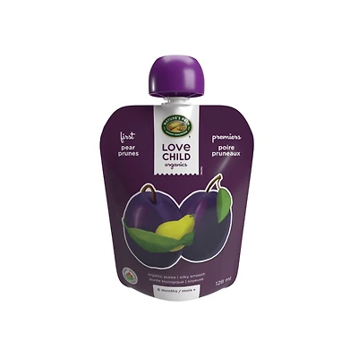 LOVE CHILD FIRST PRUNE PEAR 128ML