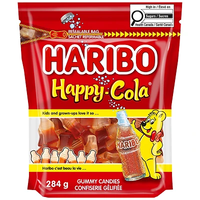 Haribo Happy Cola Gummies - 284g